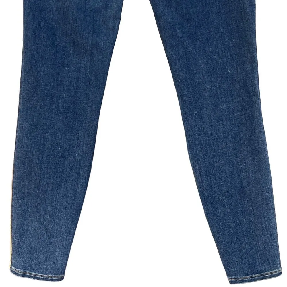 L’Agence SZ 27 Margot Neptune Skinny Jeans High-Rise Stretch Pockets Tux Stripe - Image 5