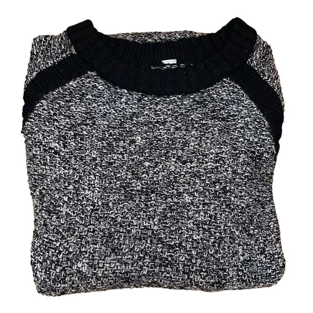 Lululemon Athletica Womens Passage Merino‎ Wool Sweater Heather Gray Black Small - Image 6