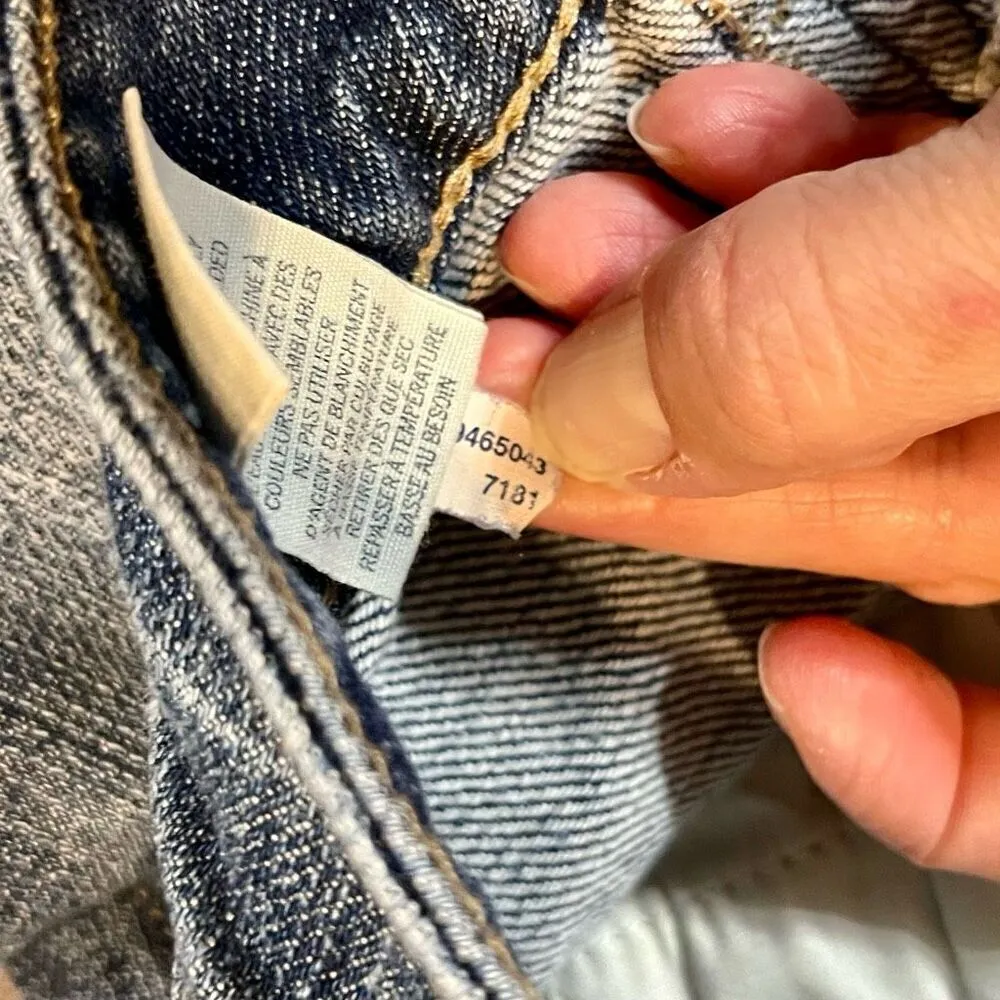 American Eagle Denim Cropped Capri Pants 2 Regular - Image 8