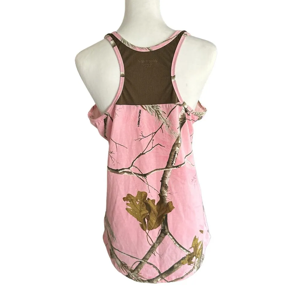 Realtree Womens Camouflage Tank Top Pink XL 46-48 - Image 3