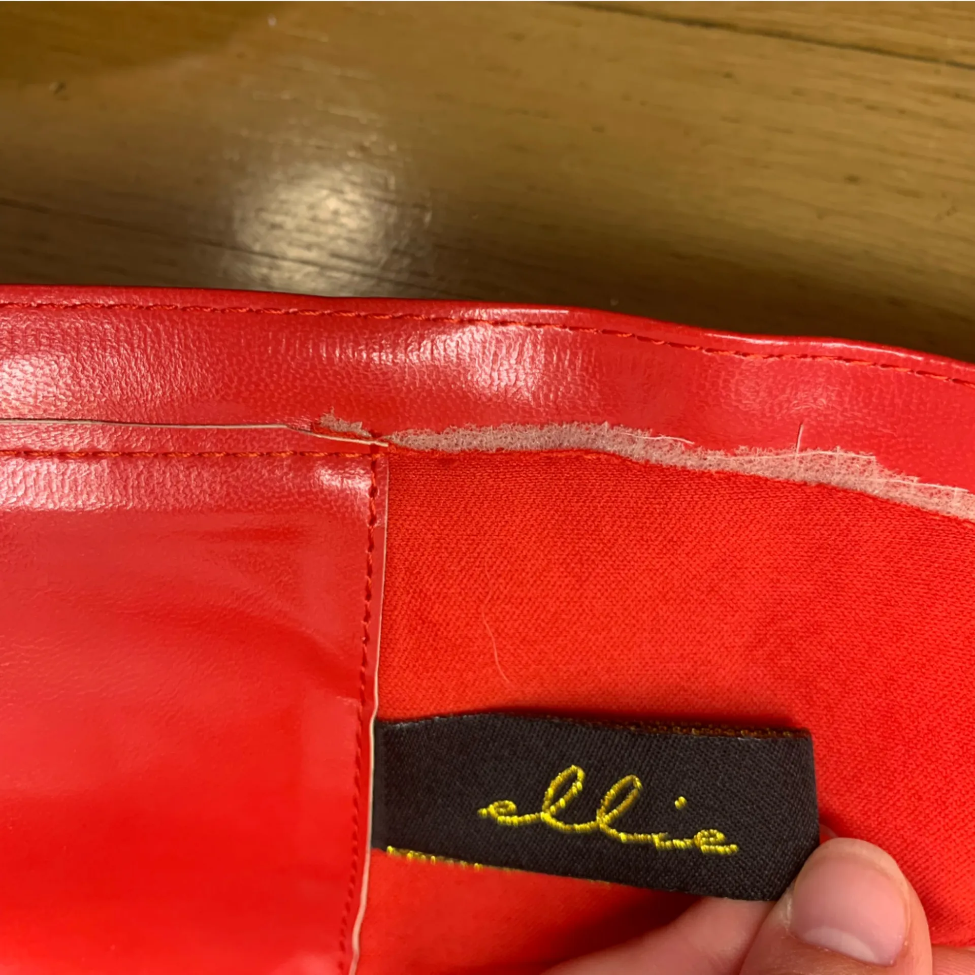 Ellie Thigh High Red High Heel Boots - Size 7 - Image 6