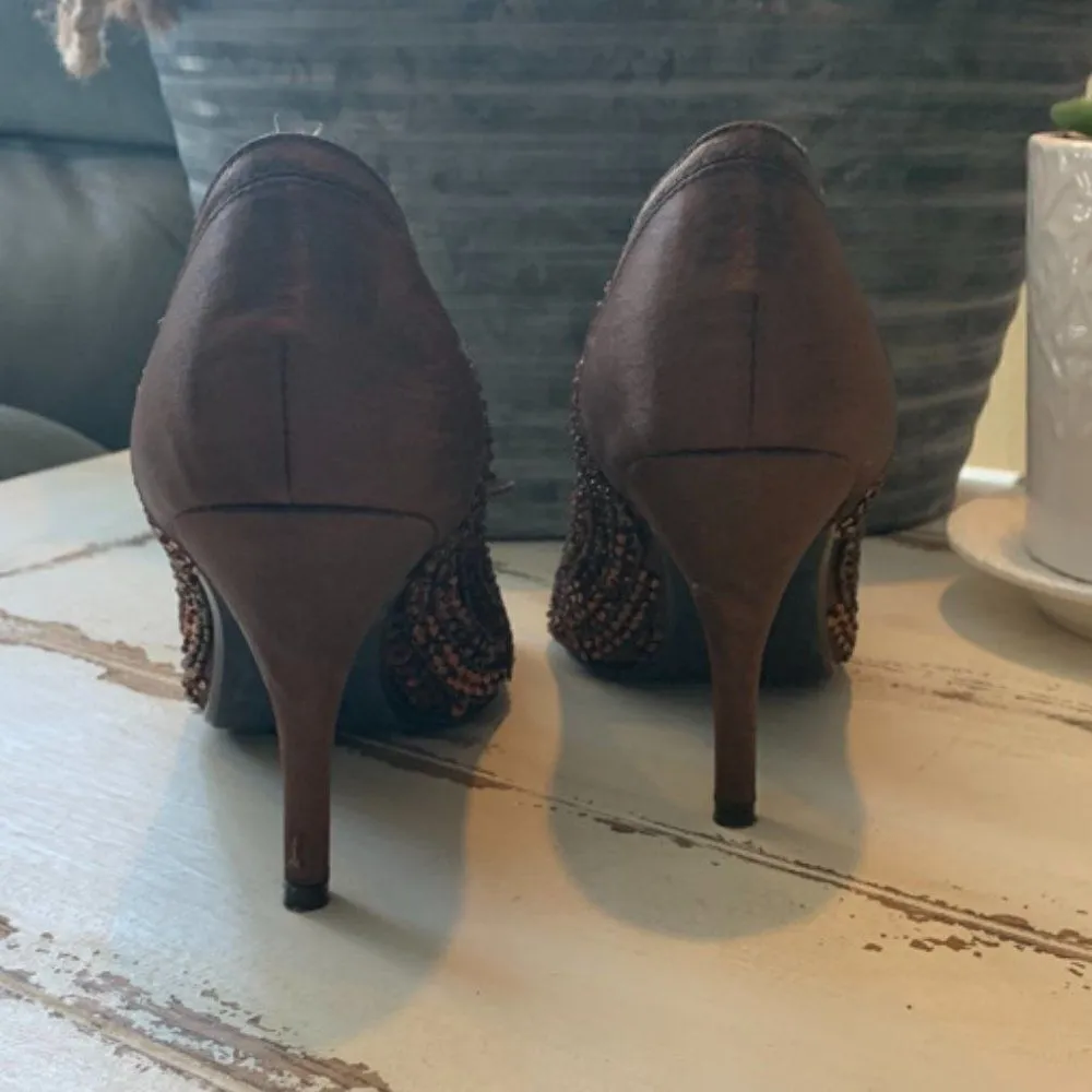 Steve Madden Sequin Fabric Heel - Image 3