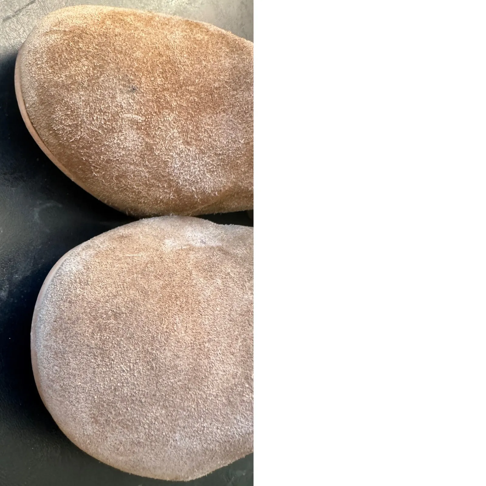 Topshop sz 6.5 (37) Womens Barley Suede Slip On Chelsea Boots Chic Minimal Fall - Image 7