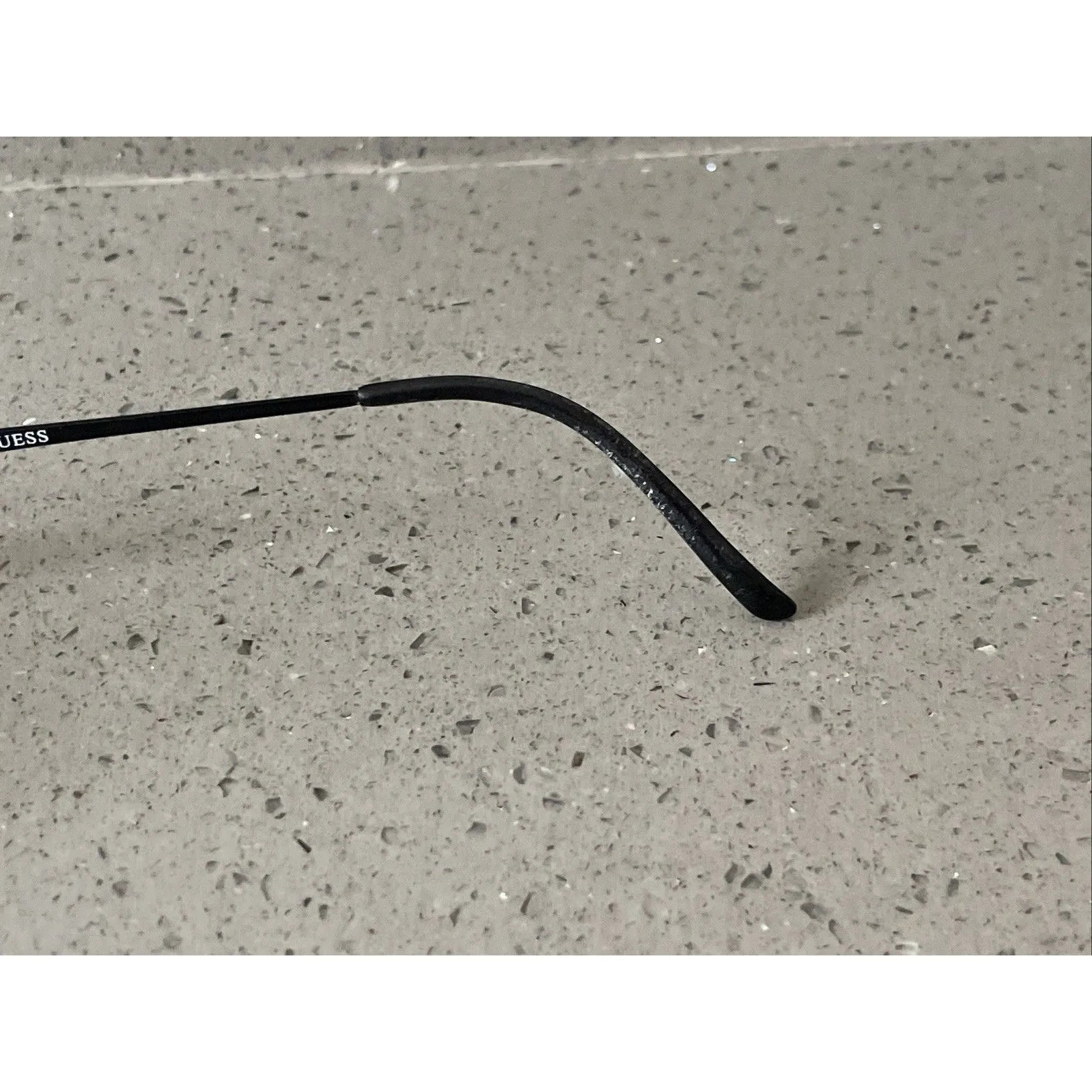 Guess GU1481ST Black Eyeglasses FRAMES ONLY Metal Flex Hinge 51-18-135 full rim - Image 6