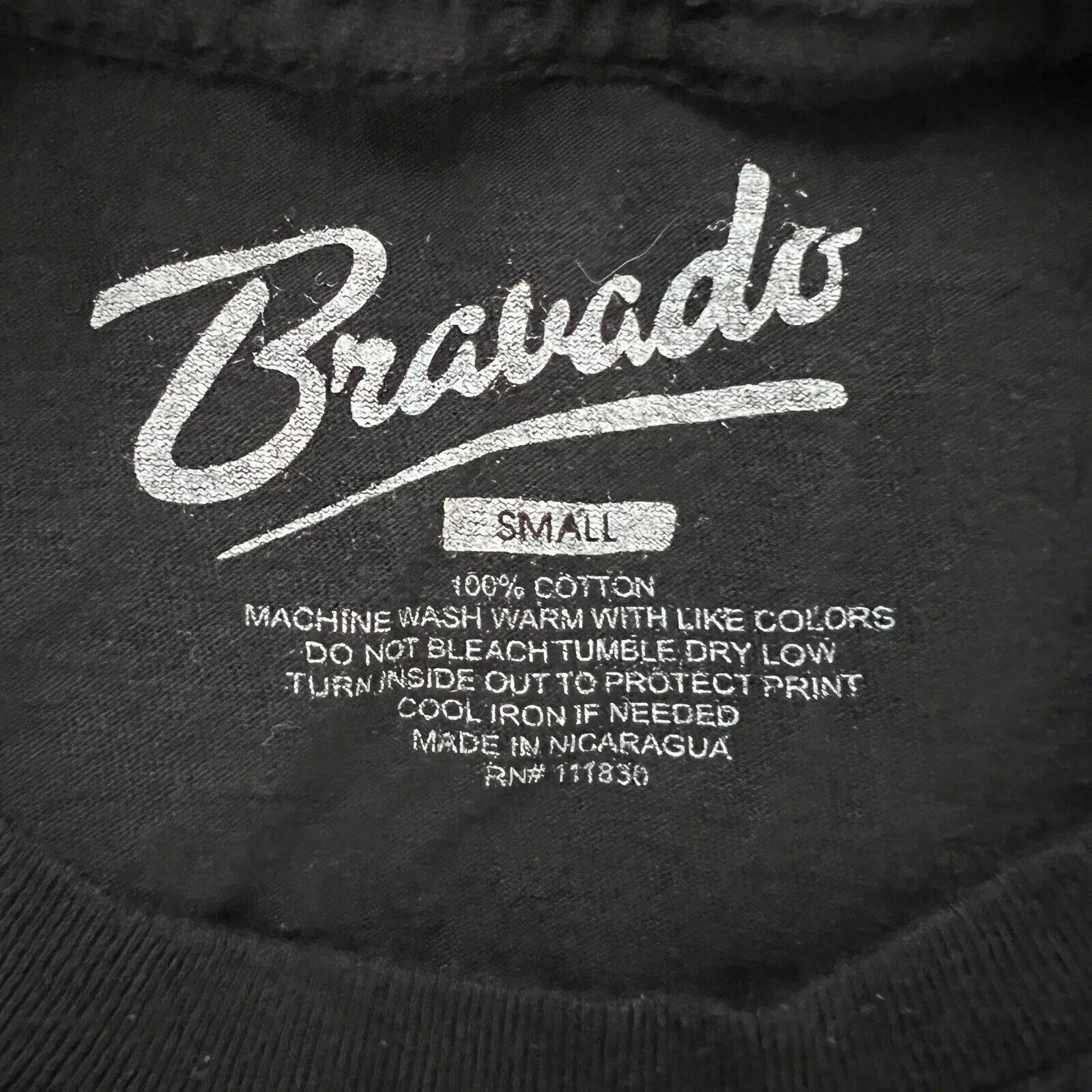 Guns &‎ Roses T Shirt Womens Small Black Bravado Graphic Tee Hard Rock Metal - Image 7