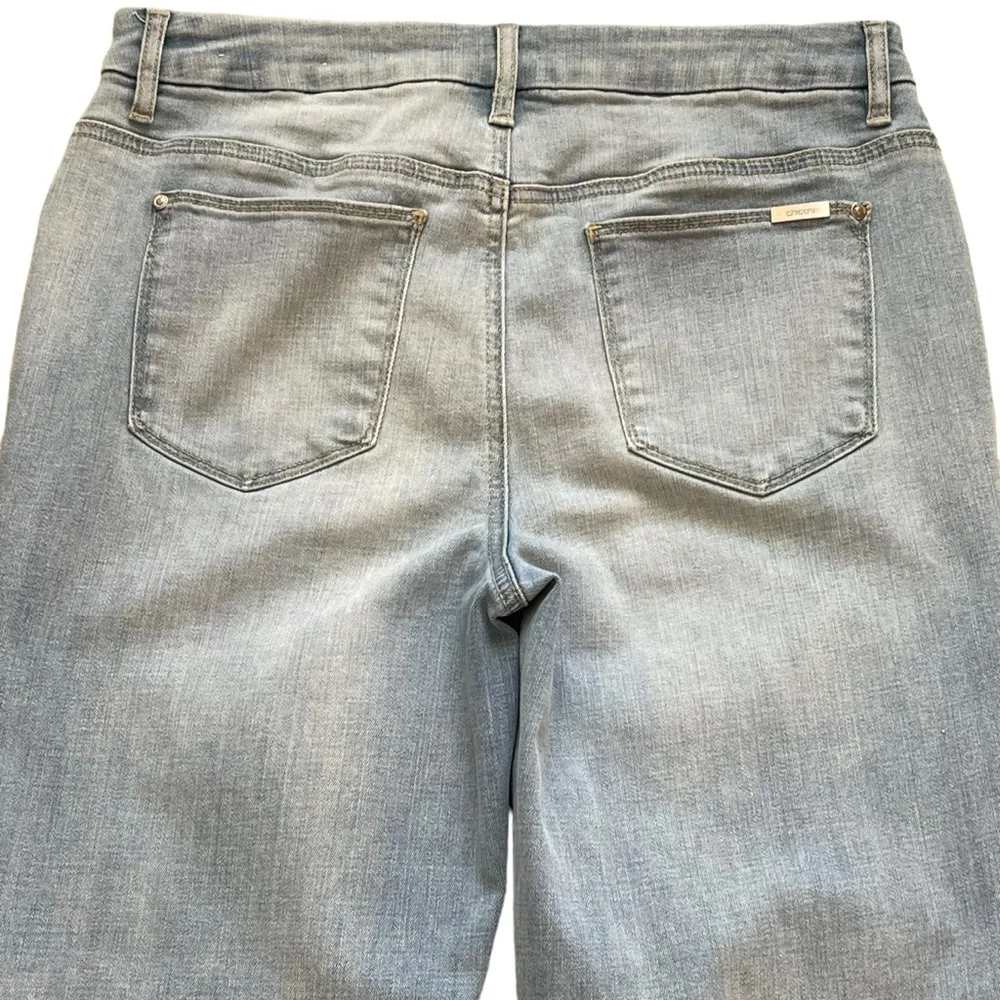 Chico’s So Slimming Girlfriend Slim Leg Ankle Jeans Womens Size 0.5 Regular Sz 6 - Image 7