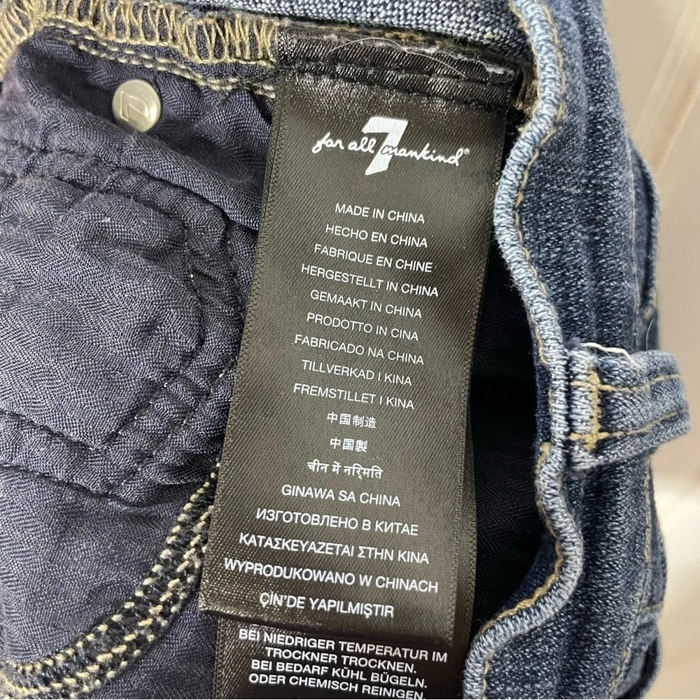 7 For All Mankind High Waist Slim Kick Jeans - Image 12