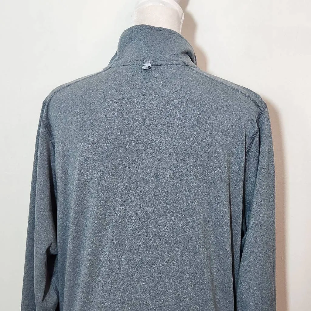  Gray Quarter-Zip Pullover Size Small Nike Women's Gray Running Pullover - Image 5