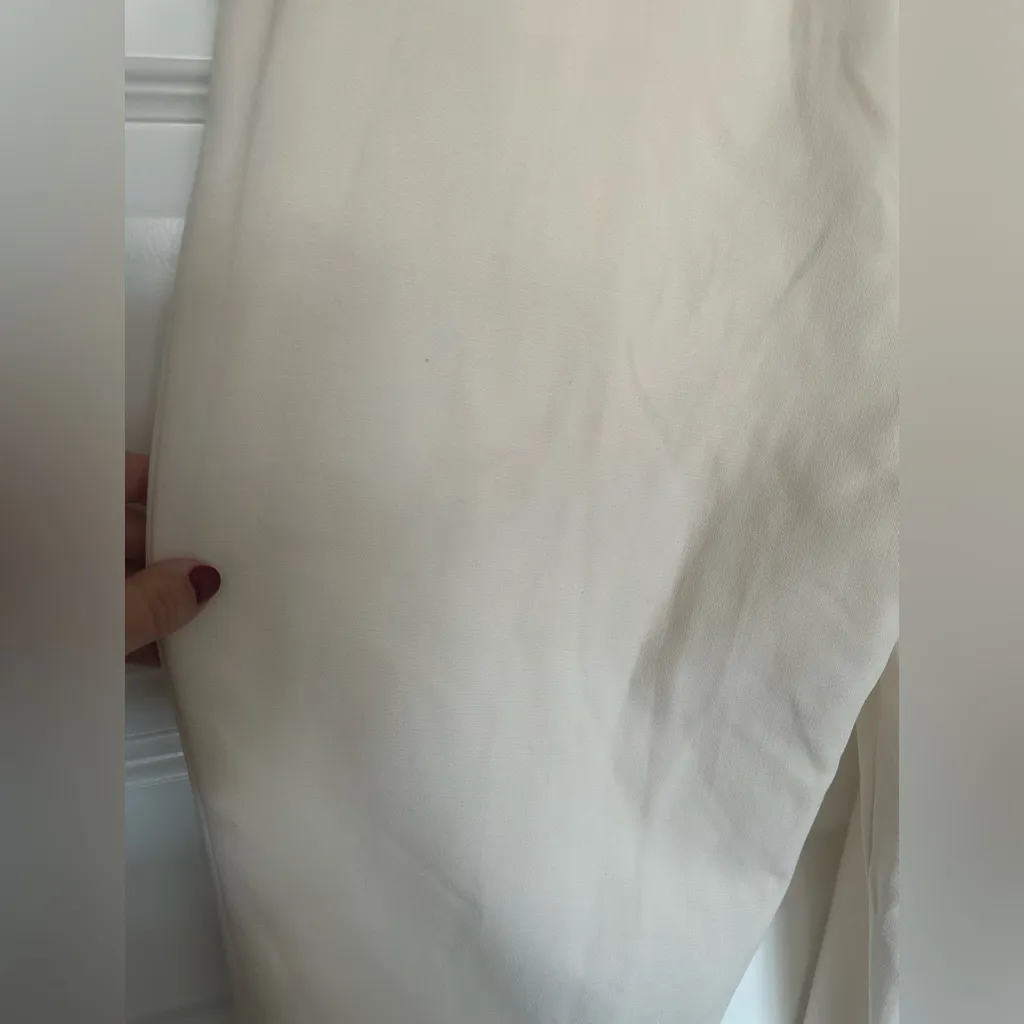 Veronica Beard Setti‎ Paperbag Waist Cream Pants - Image 10