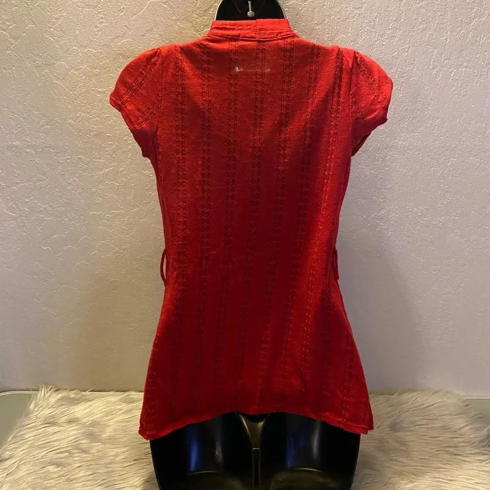 Heart Soul Red & Black Tank Top with Light Over Sweater - Image 13