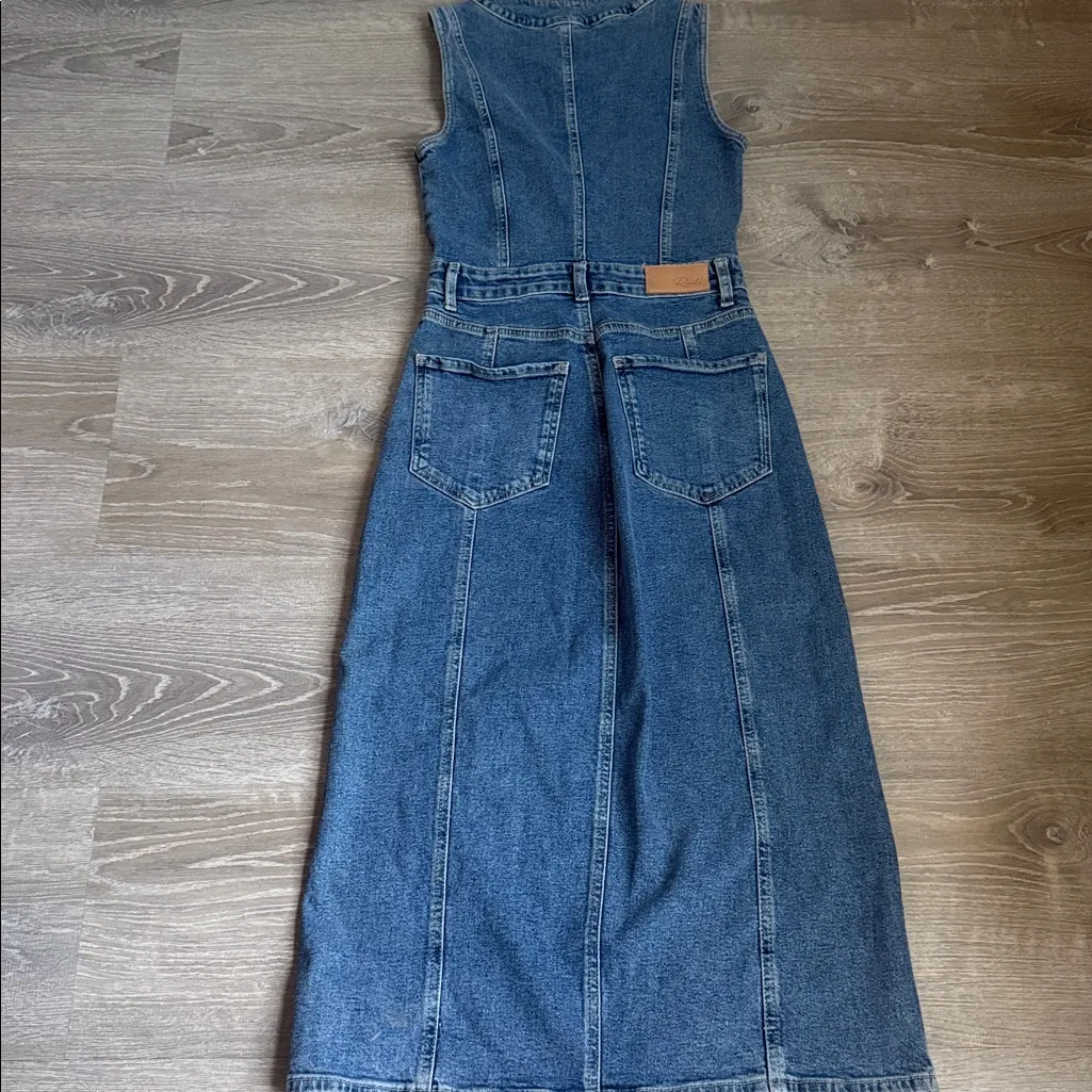 NEW Rails Westwood Sleeveless Denim Dress XS - Image 3
