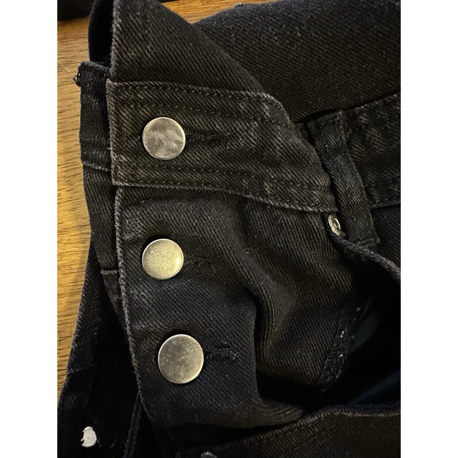 Boohoo Blue Women's Size 2 US Black Overalls (b15B) - Image 7