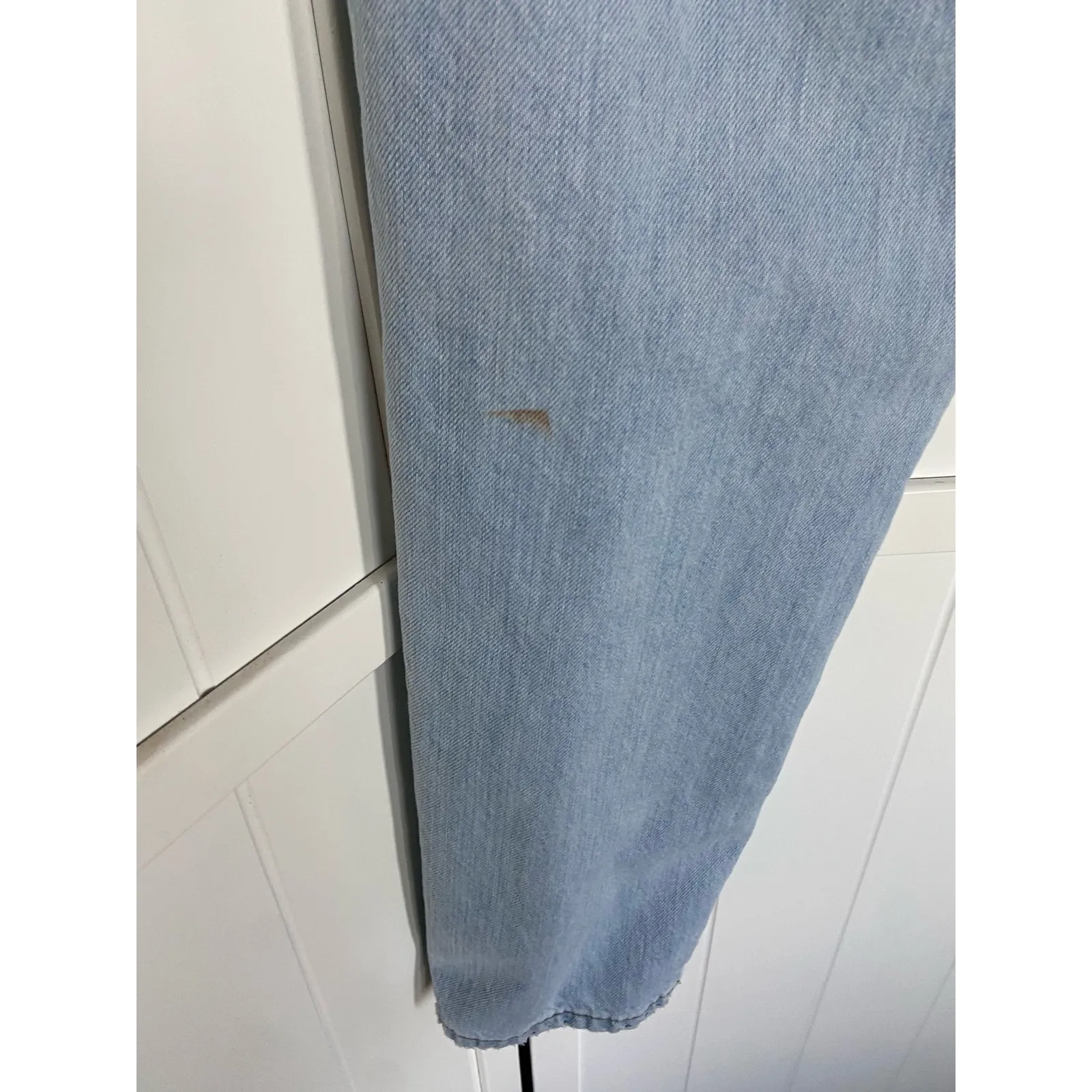 Madewell Womens Jeans Sz 27 Perfect Vintage Fitzgerald Wash Light Blue Mom‎ - Image 7