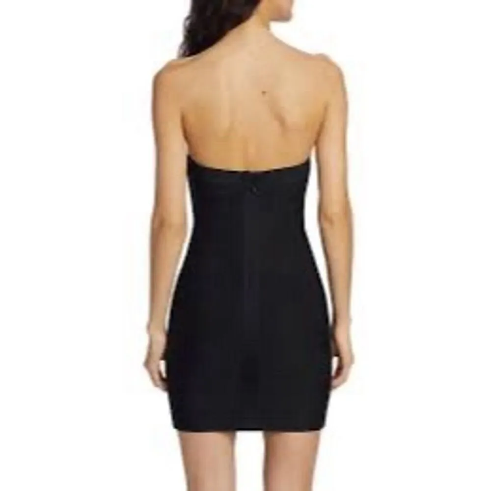 Susana Monaco Women's Strapless Bandage Tube Dress in Black Size XL - Image 2
