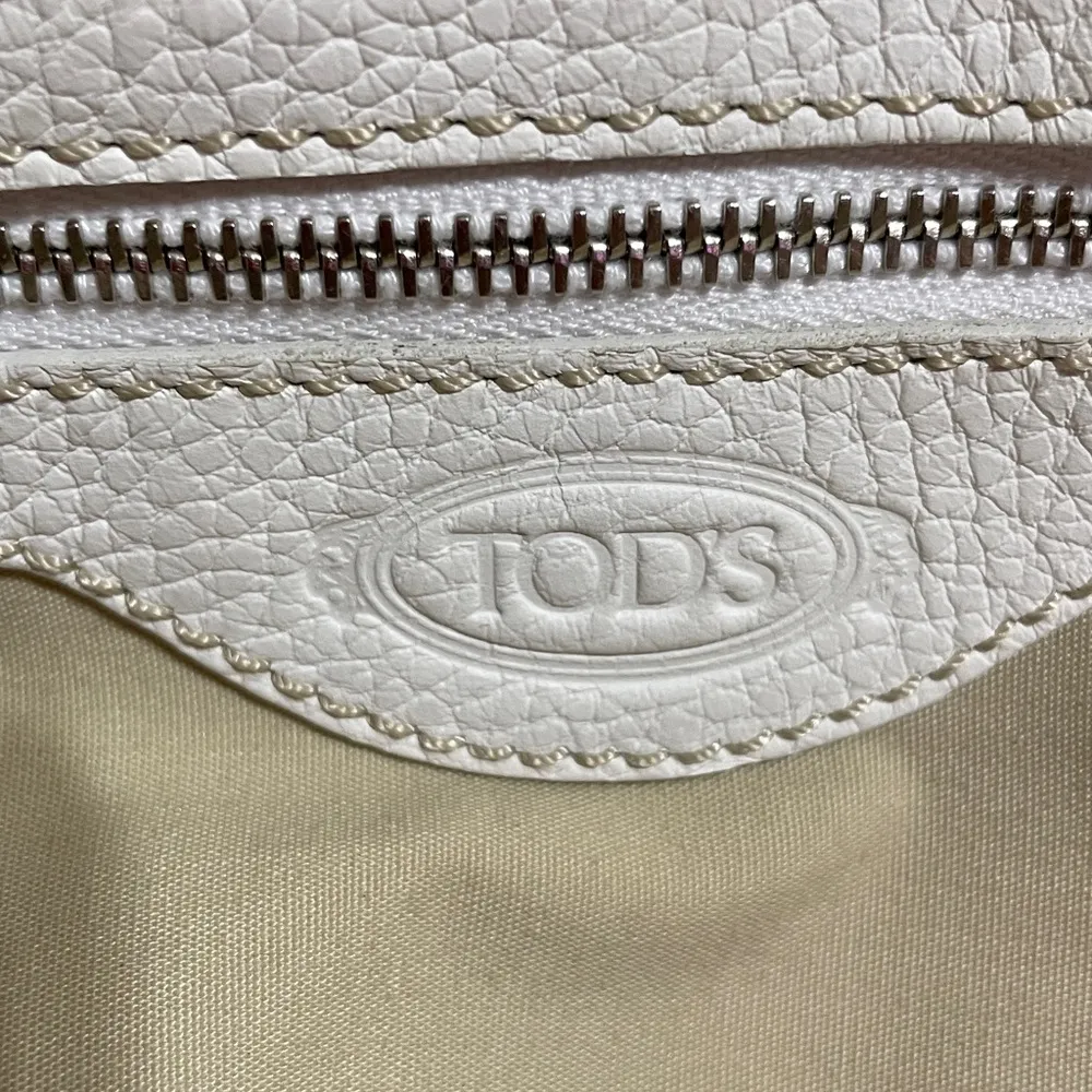 Tods Canvas Tote Bag - Image 11