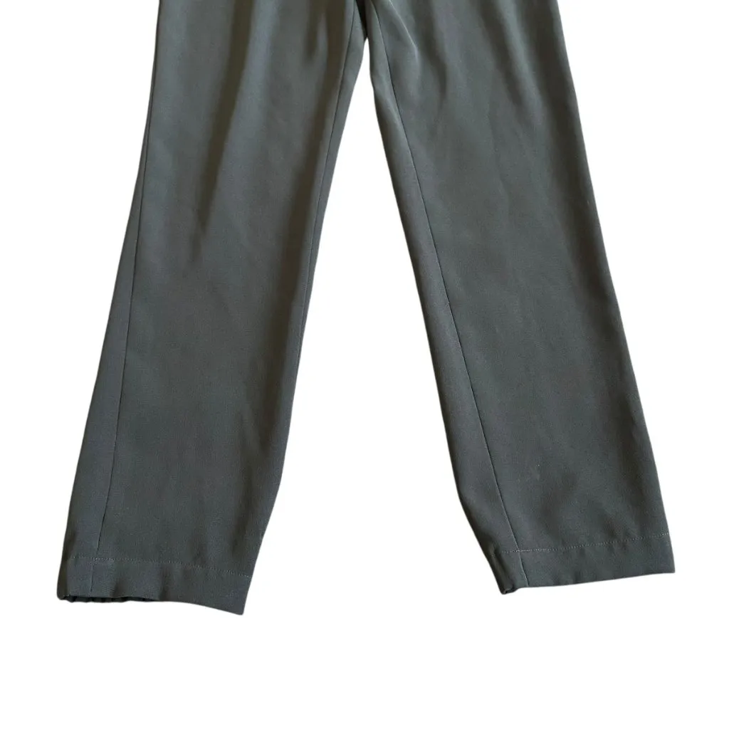 Vince Grey Sleeveless Jumpsuit Drawstring Waist Dressy Casual Size 6 Women's - Image 5