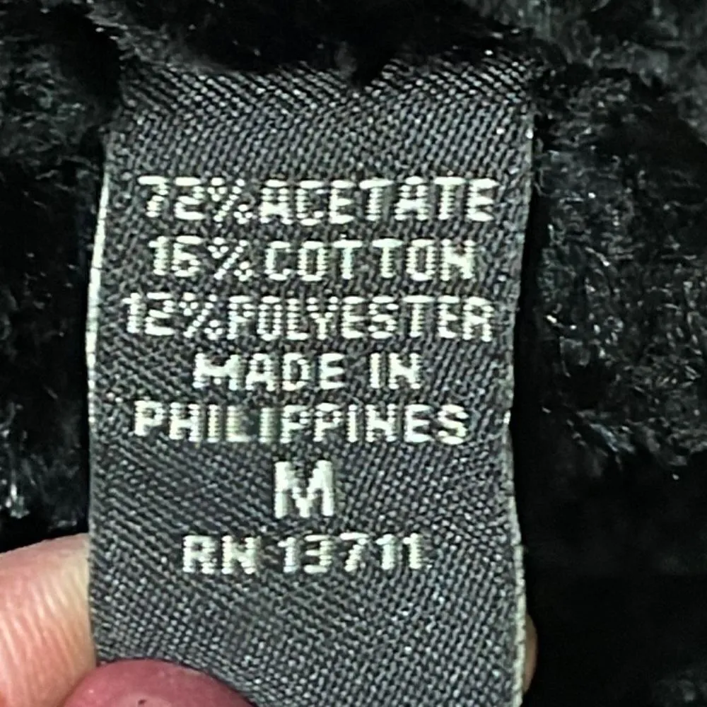 Valerie Stevens Womens‎ Dress Coat 3/4 Sleeve Classic Black Medium Black - Image 5