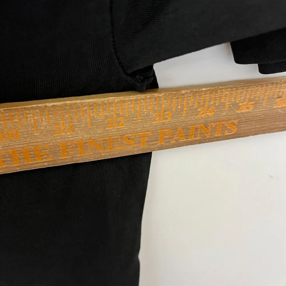 Vintage 90s John & Leeza From Hollywood TV Show Promo T-Shirt Hanes XL Black - Image 8