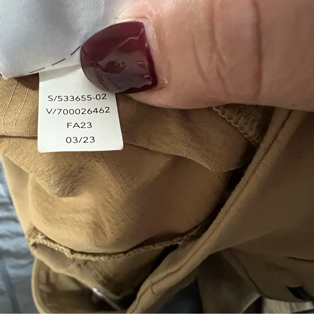 Athleta Trekkie North Big Sur Brown Jogger Rip Stop Outdoor Activewear Pants - Image 14