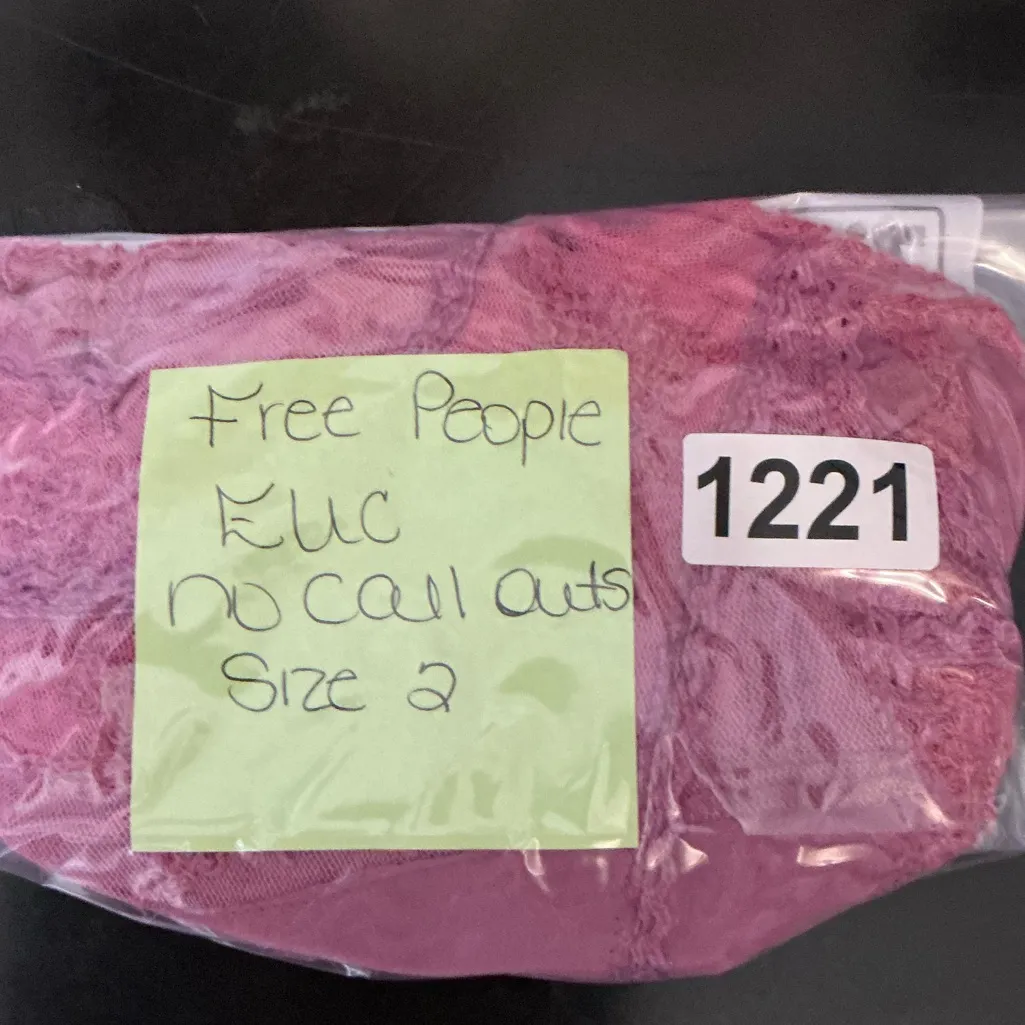 Free People Mauve Lace Chemise - Image 3