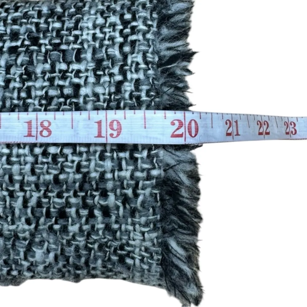 Talbots WOOL BLEND Black and White Tweed Blazer Size 6 - Image 8