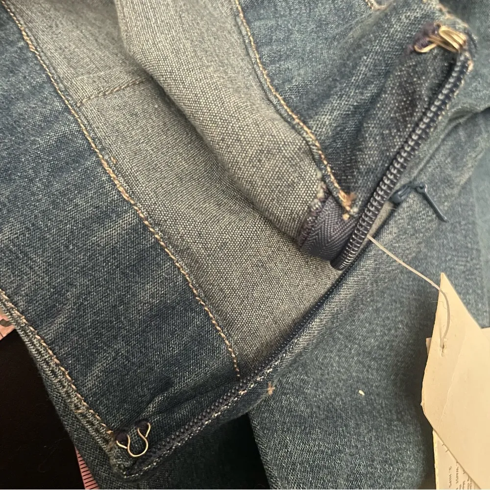 Denim & Co  cropped wide leg jeans - Image 4