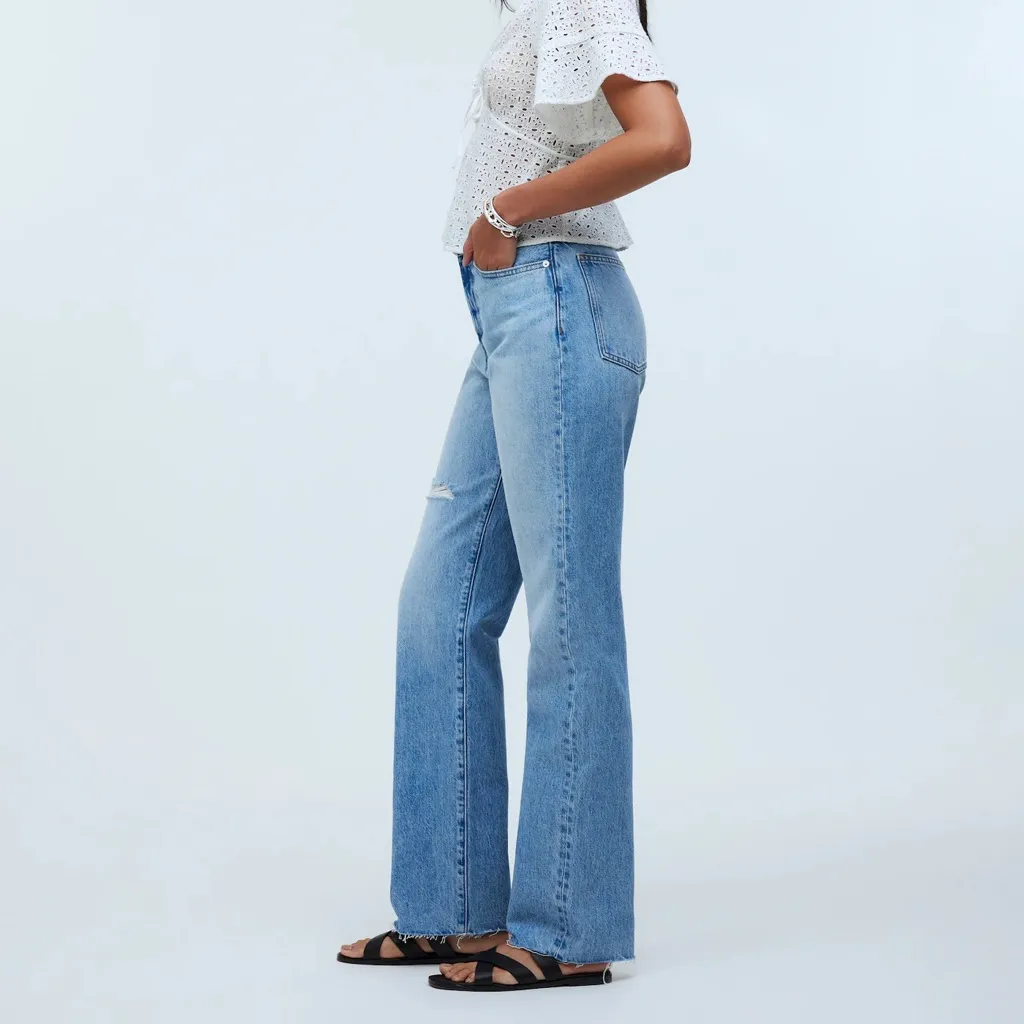 Madewell The '90s Straight Jean in Revoir Wash Size 29‎ 100% cotton classic fall - Image 12