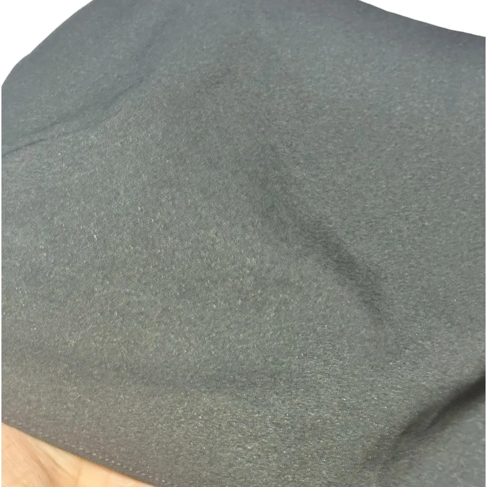 NWT Black Chiffon Wrap Back Crop Top One Size - Image 3