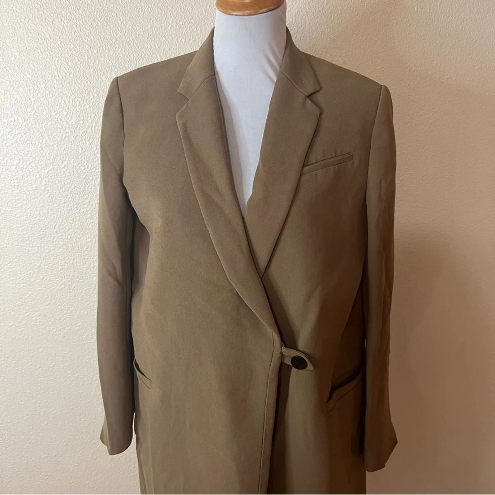 3.1 Phillip Lim dark tan oversized grandma coat 4 - Image 3