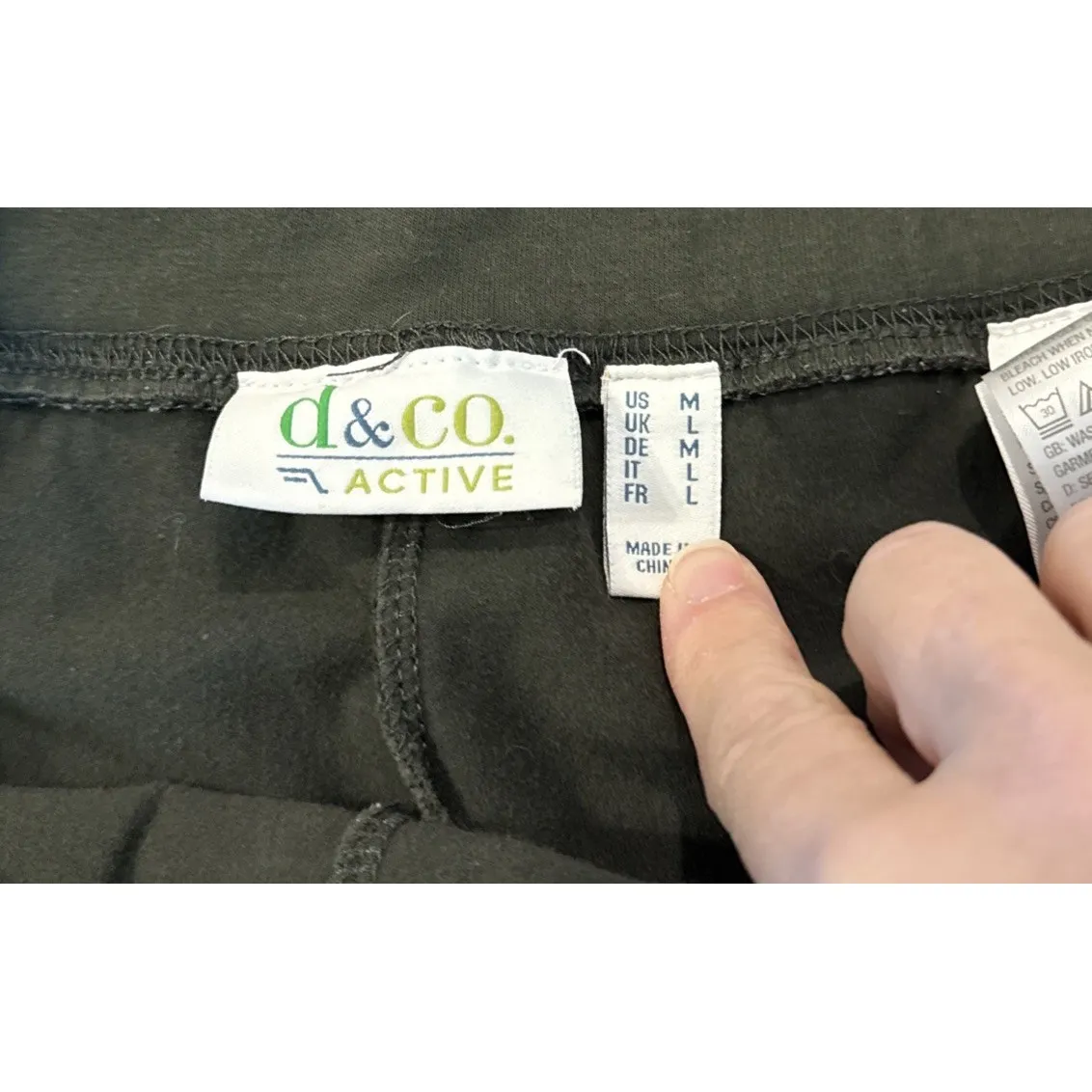 Denim Co Medium Pull On Activewear Skort Hunter Green Aztec Print Golf Hiking - Image 5