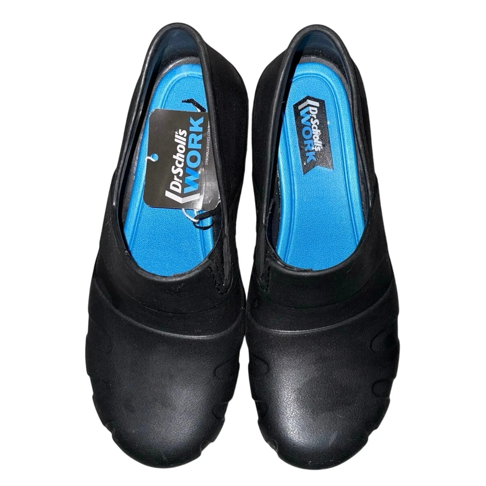 Dr. Scholl's Women's Trance Slip and oil Resistant work shoes Clog, Black, 9 US Black - Image 3