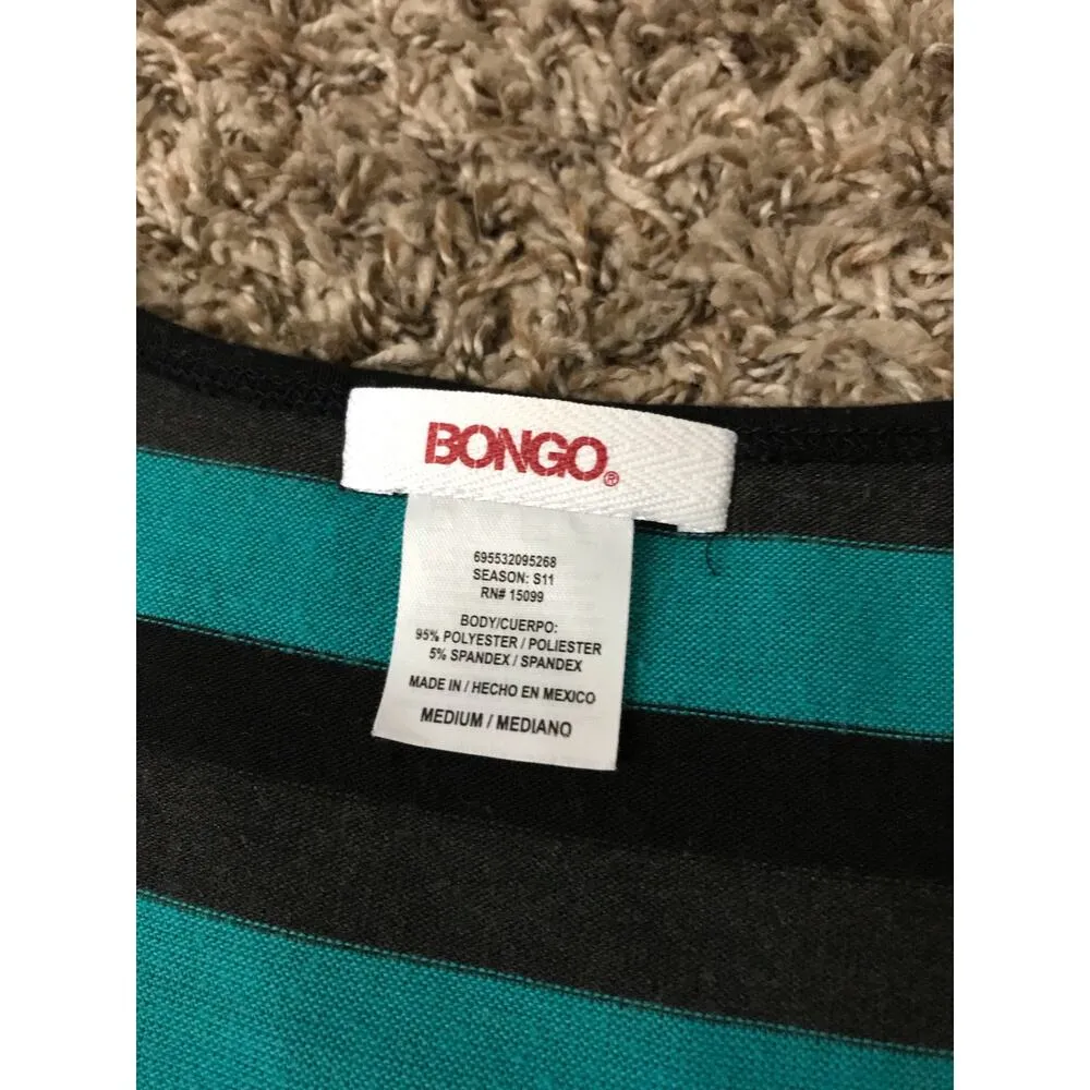 teal and black striped top - Image 6