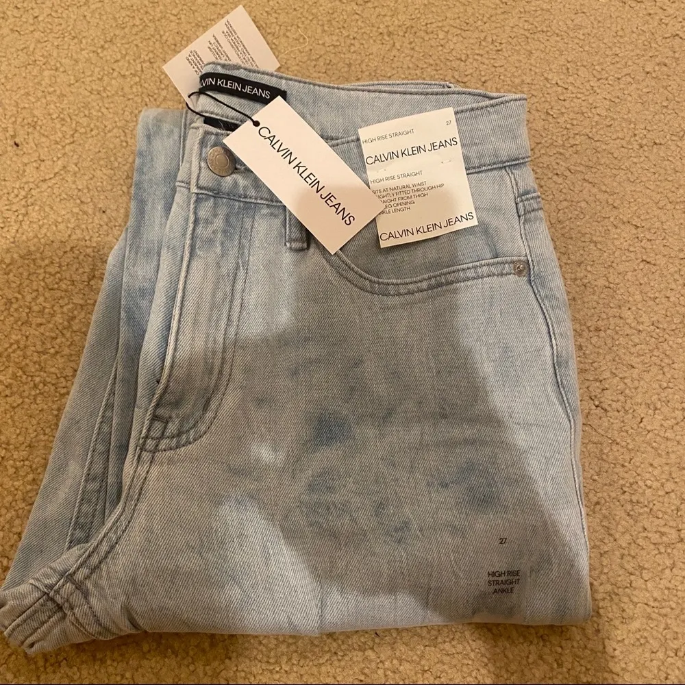 Calvin klein High rise straight Leg jeans - Image 6