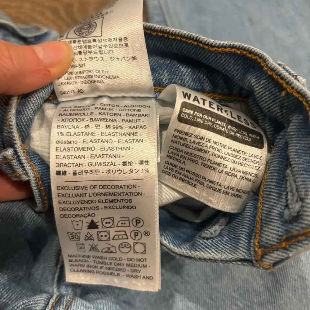 Levi’s Big E Premium Wedgie Straight Jeans – Women’s 27 – High Rise Button Fly - Image 4