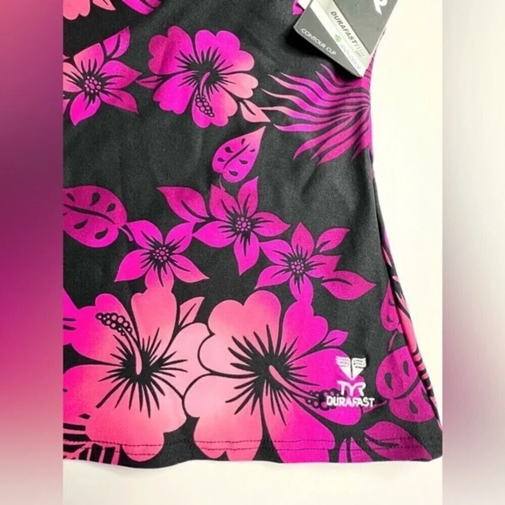 TYR women’s Hawaiian nets Aqua TNKI Pink Size 8. - Image 6