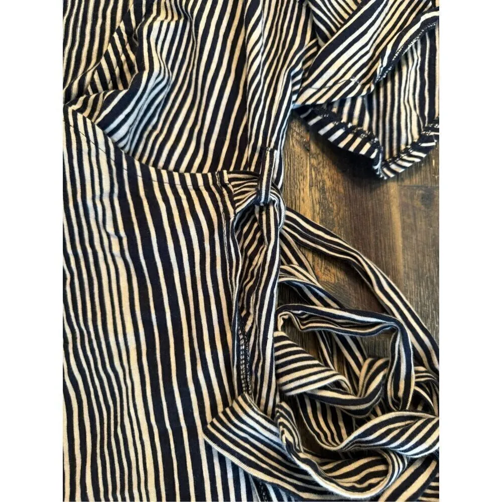 Free People Womens Wrapped Around My Finger Wrap Blouse size xs - Image 3