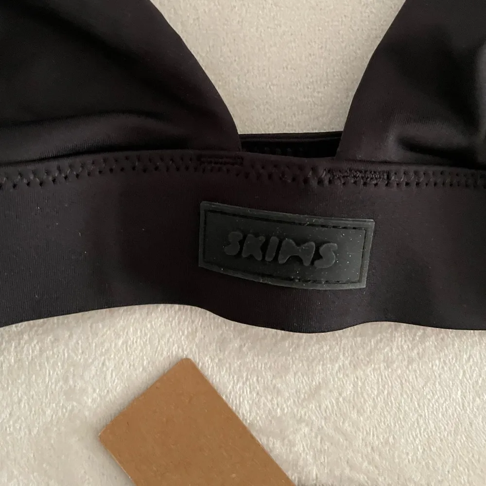 NWT Skims Bikini 2pc Set Swimwear Onyx Black Size S - Image 4