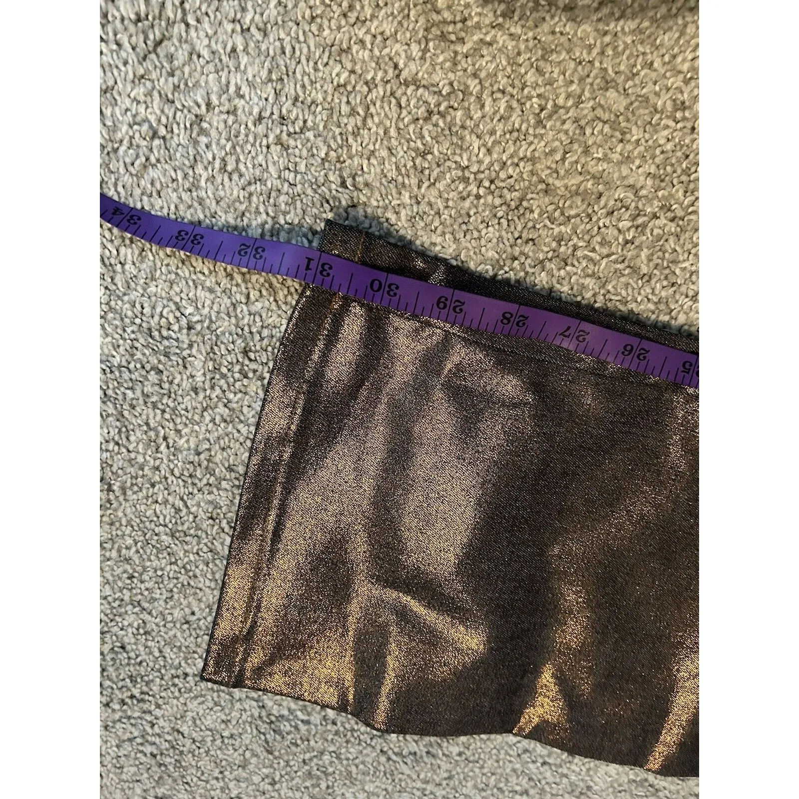 Vintage Y2K FUBU Metallic Brown Pants 7/8 And Matching Jacket 9/10‎ NWT Size M - Image 11