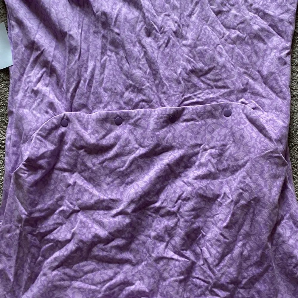 Pajamagram Floral Purple Romper SIZE M Size M - Image 6