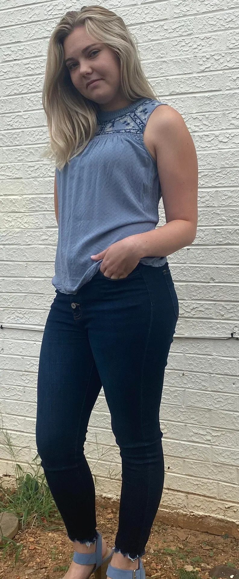 Knox Rose Embroidered Blouse - Image 4