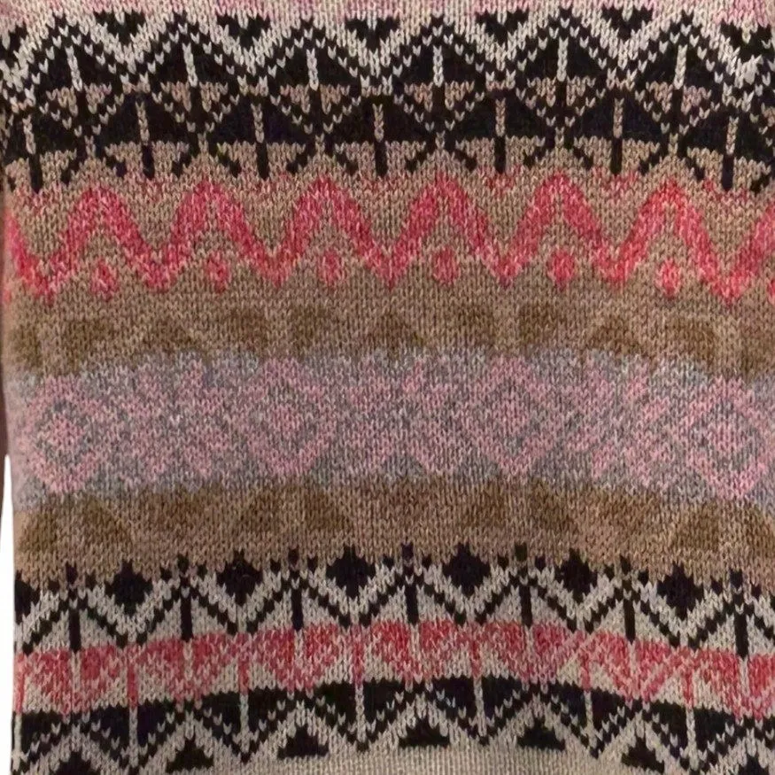 Talbots  Cowl Turtleneck Sweater Cream Large - Image 4