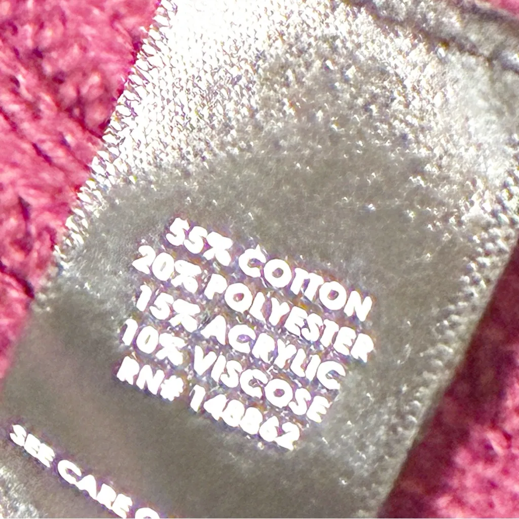 Torrid Plus Size Purple Cable Knit Duster Sweater Cardigan Shrug Size 2X - Image 6