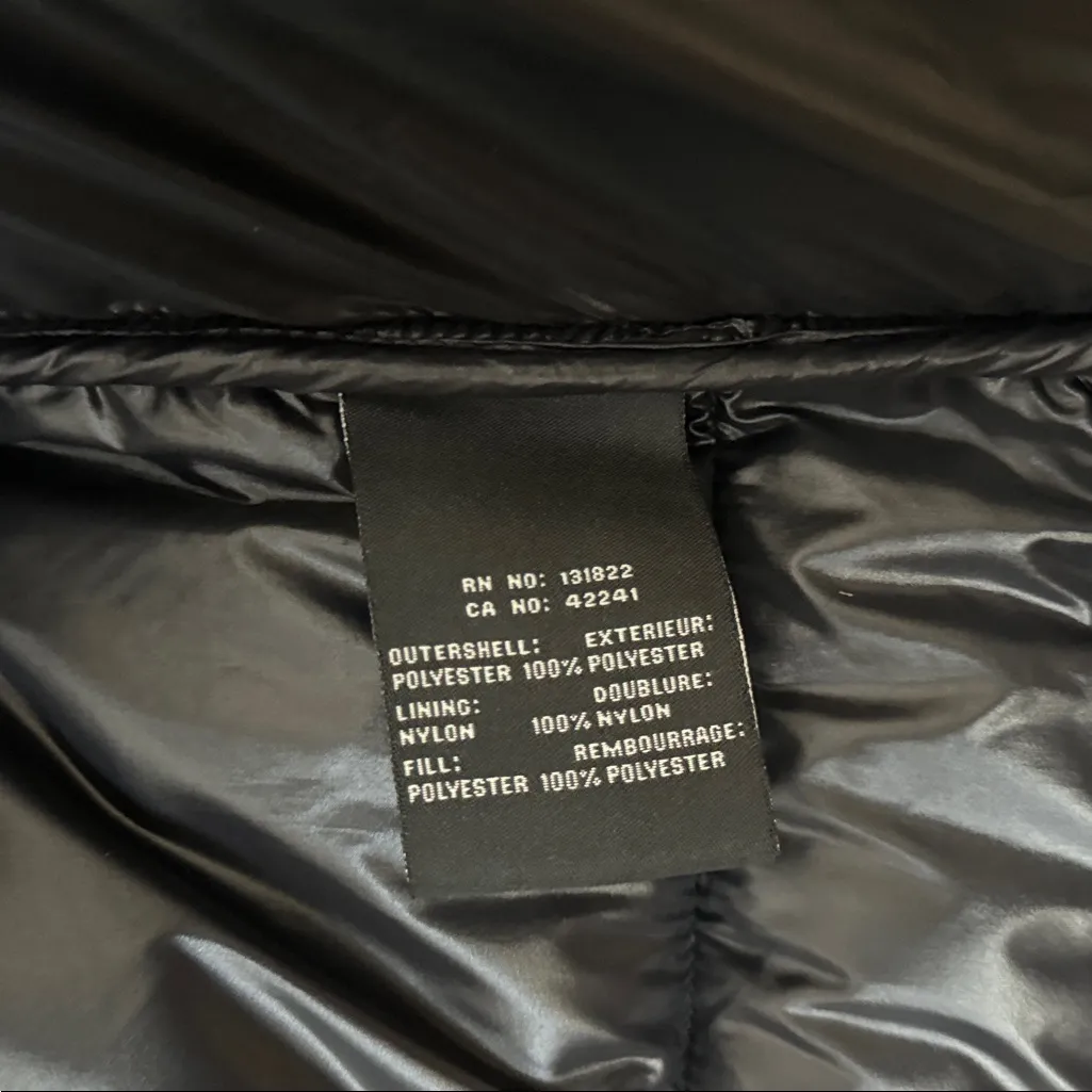 S13 Lilly Black Sherpa Puffer Jacket Size: S - Image 6