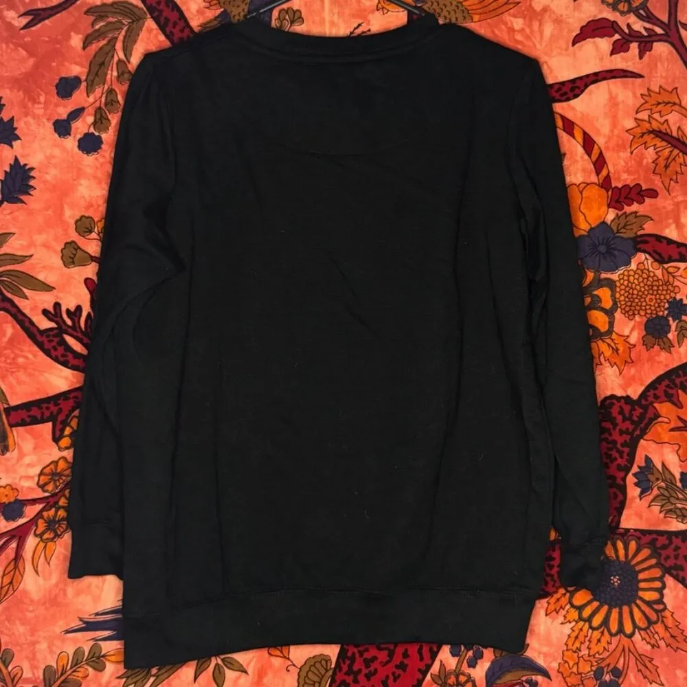 Black Rolling Stones Graphic Crewneck - Image 2