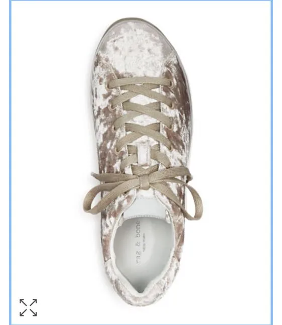 Crushed Velvet Sneakers 9 - Image 8