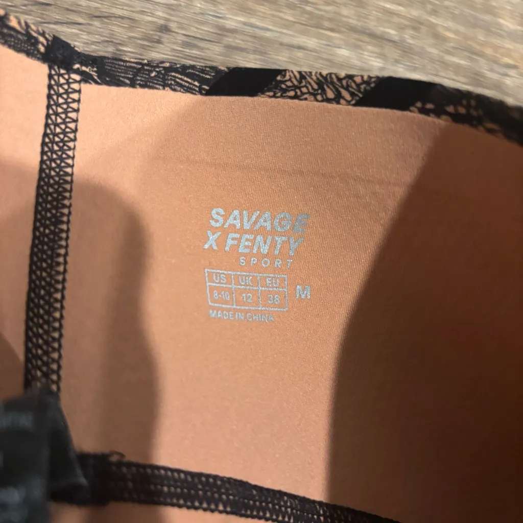 SAVAGE X FENTY by Rihanna Special FX High Waist Leggings – Terracotta Pink – Med - Image 6