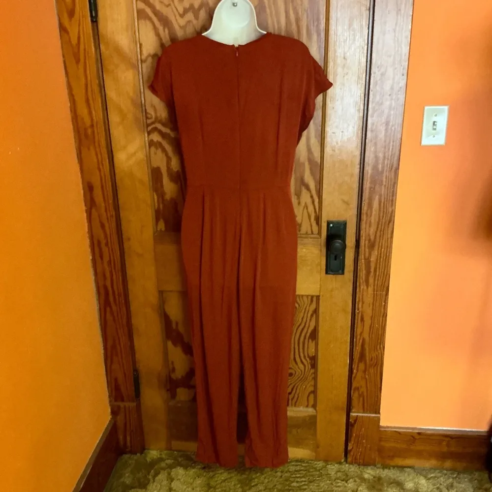Sharagano rust jump suit - Image 10