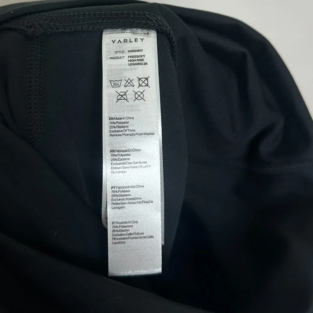 VARLEY FreeSoft High Waist Leggings in Black Size X-Small - Image 7