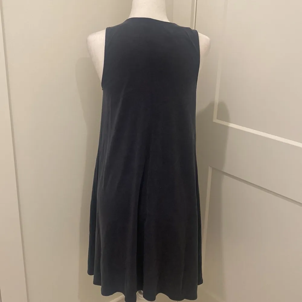 NWT Abercrombie & Fitch Dk Gray Tank Dress Sz M - Image 4