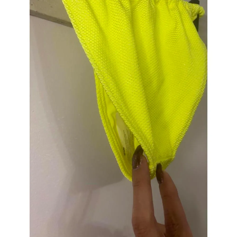 Aerie  Vibrant Yellow Mesh Bikini Bottoms - Stylish & Comfy - Image 5